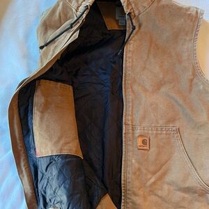 Carhartt Hooded Vest with Quilted Lining